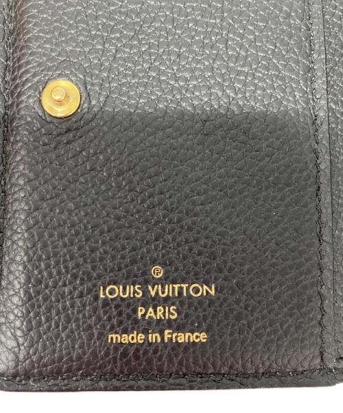 LOUIS VUITTON（ルイ ヴィトン）LOUIS VUITTON (ルイ ヴィトン) 2つ折り財布 ブラックの古着・服飾アイテム