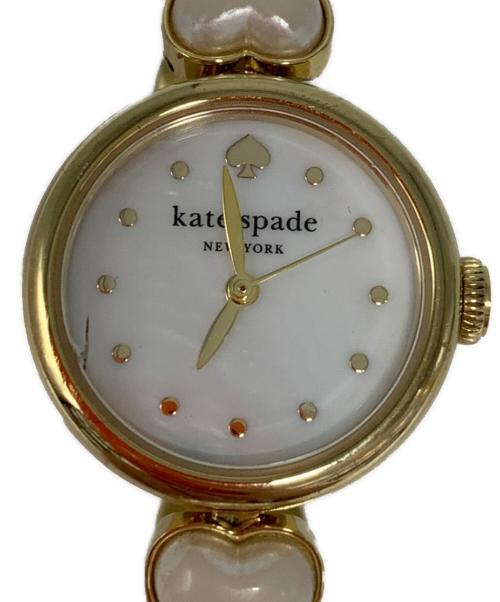 Kate Spade（ケイトスペード）Kate Spade (ケイトスペード) モンロー 腕時計 ホワイトの古着・服飾アイテム