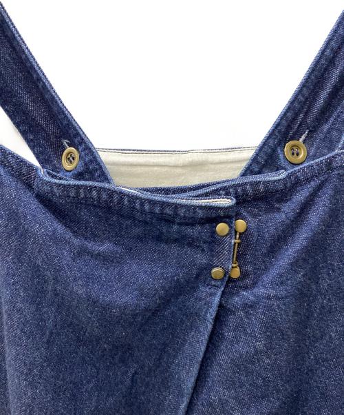 nest Robe（ネストローブ）nest Robe (ネストローブ) デニムオーバーオール インディゴ サイズ:Fの古着・服飾アイテム
