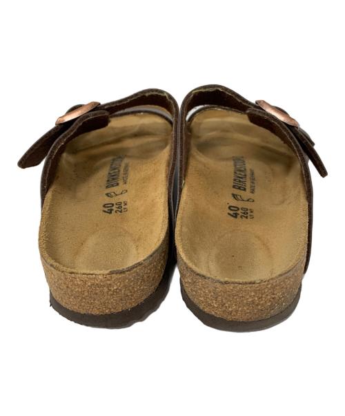 BIRKENSTOCK（ビルケンシュトック）BIRKENSTOCK (ビルケンシュトック) サンダル ブラウン サイズ:26cmの古着・服飾アイテム