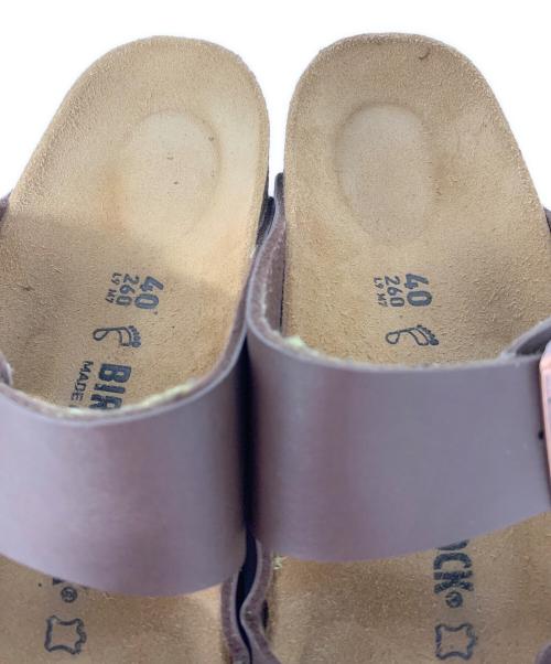 BIRKENSTOCK（ビルケンシュトック）BIRKENSTOCK (ビルケンシュトック) サンダル ブラウン サイズ:26cmの古着・服飾アイテム