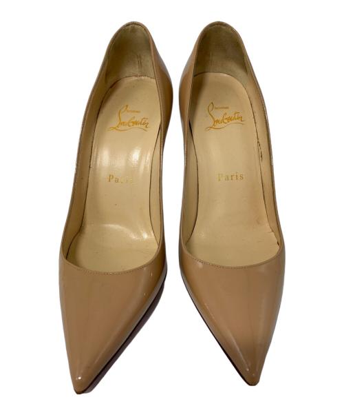 Christian Louboutin（クリスチャン・ルブタン）Christian Louboutin (クリスチャン・ルブタン) パンプス ベージュ サイズ:36の古着・服飾アイテム