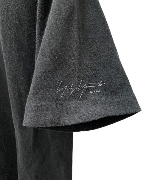 YOHJI YAMAMOTO（ヨウジヤマモト）YOHJI YAMAMOTO (ヨウジヤマモト) Tシャツ ブラック サイズ:Mの古着・服飾アイテム