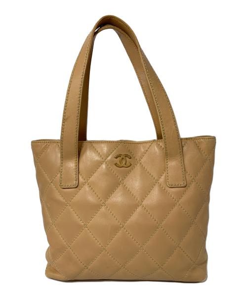 CHANEL（シャネル）CHANEL (シャネル) トートバッグ ベージュの古着・服飾アイテム