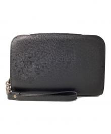 LOUIS VUITTON（ルイ ヴィトン）の古着「タイガ セカンドバッグ」｜ブラック