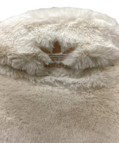 adidas（アディダス）adidas (アディダス) Fur Jacket ベージュ サイズ:Lの古着・服飾アイテム
