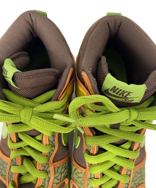 NIKE（ナイキ）NIKE (ナイキ) Dunk High Pro SB 'De La Soul' ブラウン×グリーン サイズ:29cmの古着・服飾アイテム
