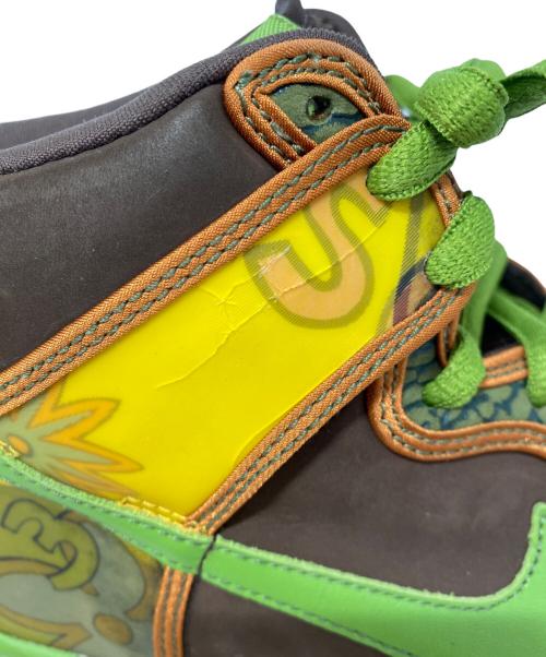 NIKE（ナイキ）NIKE (ナイキ) Dunk High Pro SB 'De La Soul' ブラウン×グリーン サイズ:29cmの古着・服飾アイテム