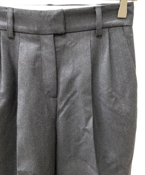 ANTEPRIMA（アンテプリマ）ANTEPRIMA (アンテプリマ) タックウールパンツ グレー サイズ:Mの古着・服飾アイテム