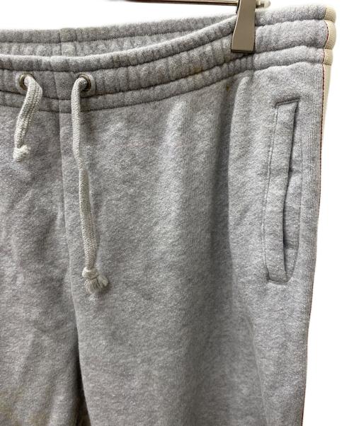 GUCCI（グッチ）GUCCI (グッチ) タイガーワッペンスウェットパンツ グレー サイズ:XLの古着・服飾アイテム