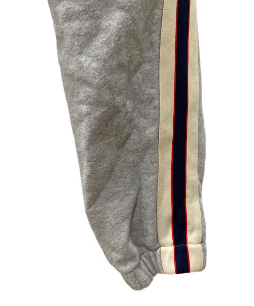 GUCCI（グッチ）GUCCI (グッチ) タイガーワッペンスウェットパンツ グレー サイズ:XLの古着・服飾アイテム