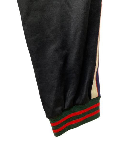GUCCI（グッチ）GUCCI (グッチ) テクニカルジャージ パンツ ブラック サイズ:Lの古着・服飾アイテム