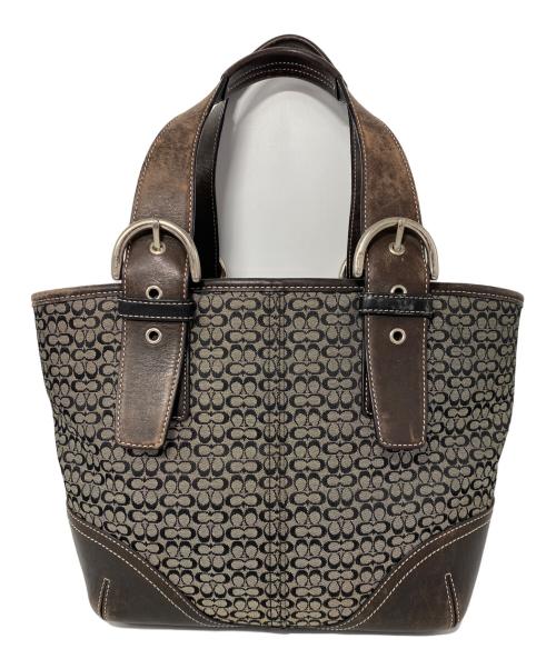 COACH（コーチ）COACH (コーチ) トートバッグ ブラウンの古着・服飾アイテム