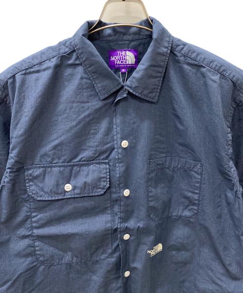 THE NORTHFACE PURPLELABEL（ザ・ノースフェイス パープルレーベル）THE NORTHFACE PURPLELABEL (ザ・ノースフェイス パープルレーベル) 半袖シャツ ネイビー サイズ:M 未使用品の古着・服飾アイテム