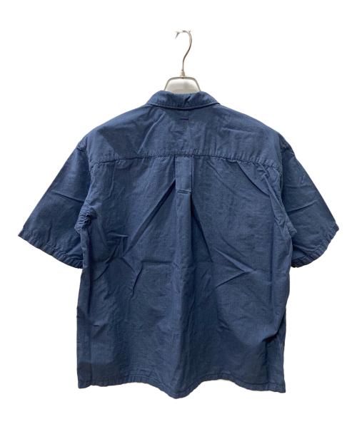 THE NORTHFACE PURPLELABEL（ザ・ノースフェイス パープルレーベル）THE NORTHFACE PURPLELABEL (ザ・ノースフェイス パープルレーベル) 半袖シャツ ネイビー サイズ:M 未使用品の古着・服飾アイテム