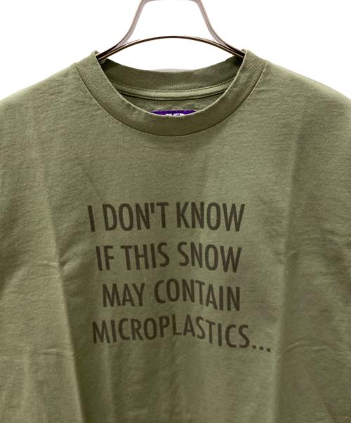 THE NORTHFACE PURPLELABEL（ザ・ノースフェイス パープルレーベル）THE NORTHFACE PURPLELABEL (ザ・ノースフェイス パープルレーベル) Tシャツ カーキ サイズ:M 未使用品の古着・服飾アイテム