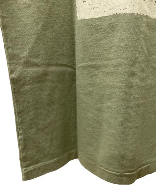 THE NORTHFACE PURPLELABEL（ザ・ノースフェイス パープルレーベル）THE NORTHFACE PURPLELABEL (ザ・ノースフェイス パープルレーベル) Tシャツ カーキ サイズ:M 未使用品の古着・服飾アイテム