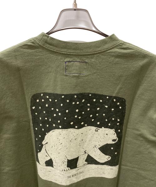THE NORTHFACE PURPLELABEL（ザ・ノースフェイス パープルレーベル）THE NORTHFACE PURPLELABEL (ザ・ノースフェイス パープルレーベル) Tシャツ カーキ サイズ:M 未使用品の古着・服飾アイテム