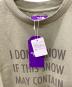 中古・古着 THE NORTHFACE PURPLELABEL (ザ・ノースフェイス パープルレーベル) Tシャツ カーキ サイズ:M 未使用品：7000円