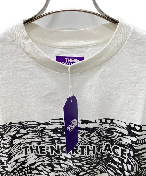 THE NORTHFACE PURPLELABEL（ザ・ノースフェイス パープルレーベル）THE NORTHFACE PURPLELABEL (ザ・ノースフェイス パープルレーベル) Tシャツ ホワイト サイズ:M 未使用品の古着・服飾アイテム
