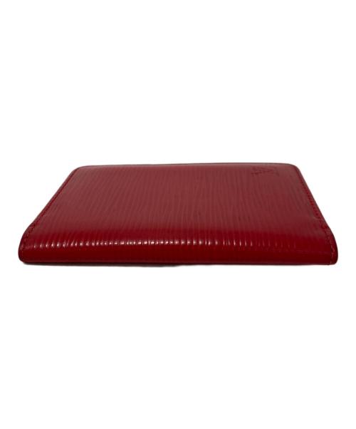 LOUIS VUITTON（ルイ ヴィトン）LOUIS VUITTON (ルイ ヴィトン) カードケース レッドの古着・服飾アイテム
