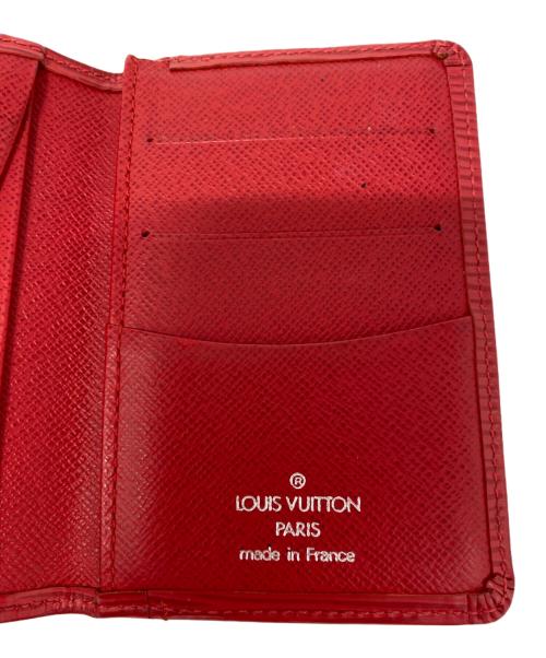 LOUIS VUITTON（ルイ ヴィトン）LOUIS VUITTON (ルイ ヴィトン) カードケース レッドの古着・服飾アイテム