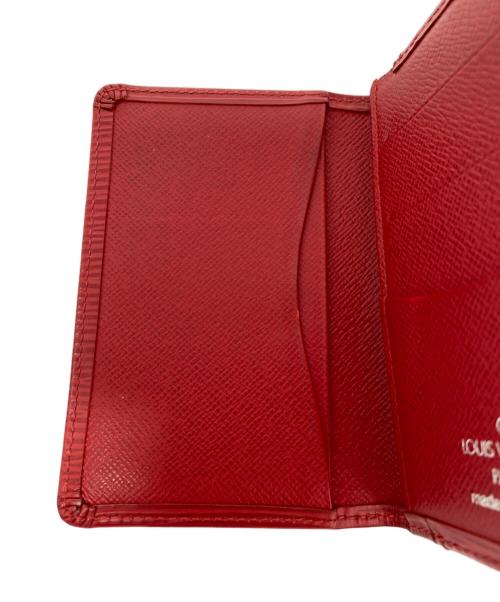 LOUIS VUITTON（ルイ ヴィトン）LOUIS VUITTON (ルイ ヴィトン) カードケース レッドの古着・服飾アイテム