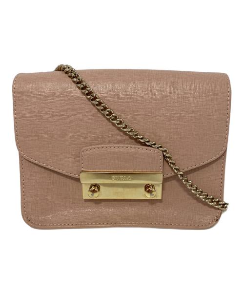 FURLA（フルラ）FURLA (フルラ) ショルダーバッグ ピンクの古着・服飾アイテム