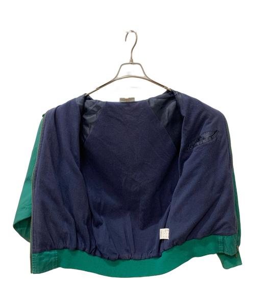 CHEMISE LACOSTE（シュミーズ ラコステ）CHEMISE LACOSTE (シュミーズ ラコステ) 70-80’ｓハリントンジャケット グリーン サイズ:3の古着・服飾アイテム