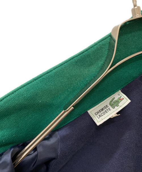 CHEMISE LACOSTE（シュミーズ ラコステ）CHEMISE LACOSTE (シュミーズ ラコステ) 70-80’ｓハリントンジャケット グリーン サイズ:3の古着・服飾アイテム