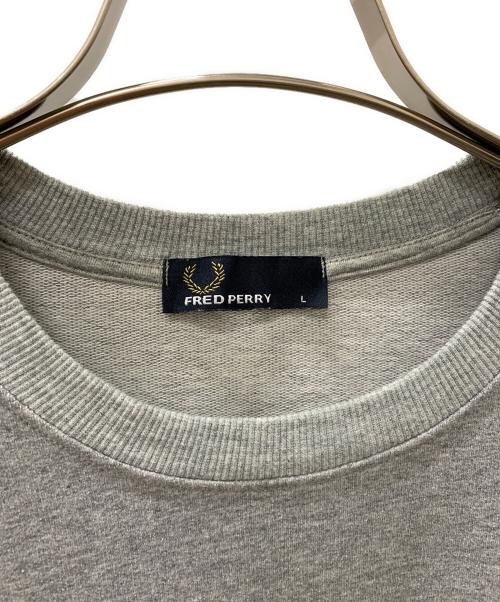FRED PERRY（フレッドペリー）FRED PERRY (フレッドペリー) スウェット グレー サイズ:Lの古着・服飾アイテム