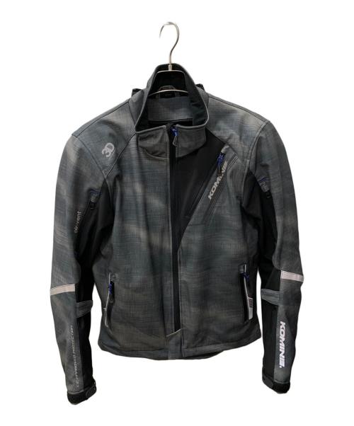 komine（コミネ）komine (コミネ) ソフトシェルウインターパーカ グレー サイズ:Mの古着・服飾アイテム