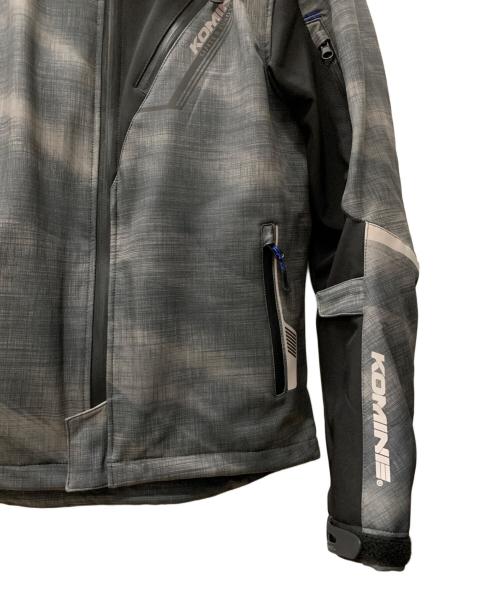 komine（コミネ）komine (コミネ) ソフトシェルウインターパーカ グレー サイズ:Mの古着・服飾アイテム