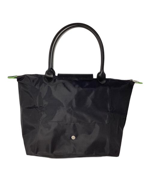 LONGCHAMP（ロンシャン）LONGCHAMP (ロンシャン) ナイロントートバッグ ブラックの古着・服飾アイテム