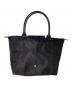 LONGCHAMP (ロンシャン) ナイロントートバッグ ブラック：7000円