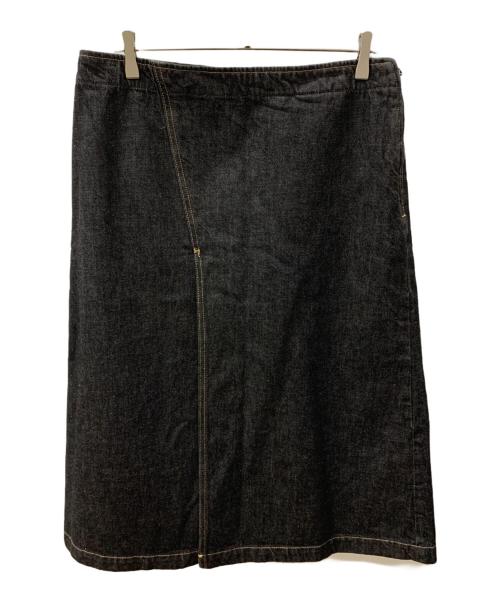 STUDIO NICHOLSON（スタジオ ニコルソン）STUDIO NICHOLSON (スタジオ ニコルソン) ZARA (ザラ) デニムスカート インディゴ サイズ:L 未使用品の古着・服飾アイテム