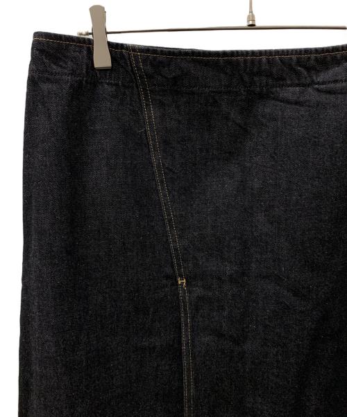 STUDIO NICHOLSON（スタジオ ニコルソン）STUDIO NICHOLSON (スタジオ ニコルソン) ZARA (ザラ) デニムスカート インディゴ サイズ:L 未使用品の古着・服飾アイテム
