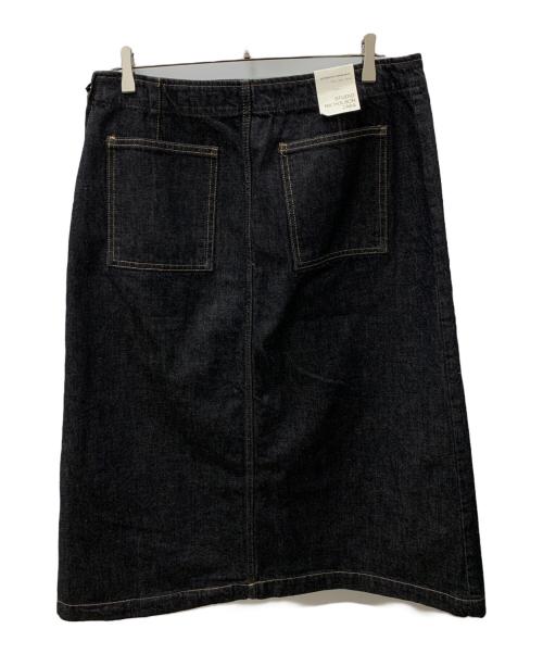 STUDIO NICHOLSON（スタジオ ニコルソン）STUDIO NICHOLSON (スタジオ ニコルソン) ZARA (ザラ) デニムスカート インディゴ サイズ:L 未使用品の古着・服飾アイテム