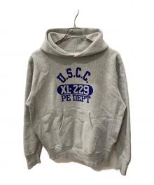 Champion REVERSE WEAVE（チャンピオン リバース ウィーブ）の古着「プルオーバーパーカー」｜グレー