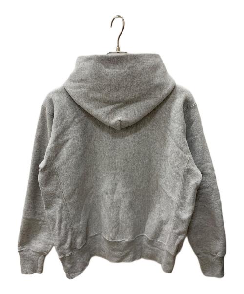 Champion REVERSE WEAVE（チャンピオン リバース ウィーブ）Champion REVERSE WEAVE (チャンピオン リバース ウィーブ) プルオーバーパーカー グレー サイズ:Lの古着・服飾アイテム