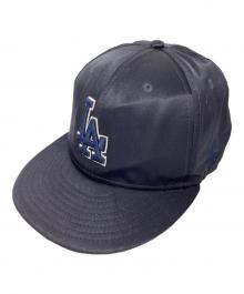 New Era×ロサンゼルス・ドジャース（ニューエラ×ロサンゼルス・ドジャース）の古着「59FIFTY キャップ」｜ブラック