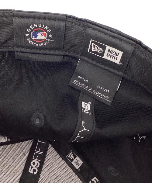 New Era（ニューエラ）New Era (ニューエラ) ロサンゼルス・ドジャース (ロサンゼルス・ドジャース) 59FIFTY キャップ ブラックの古着・服飾アイテム