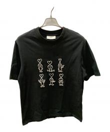 AMI Alexandre Mattiussi（アミアレクサンドルマテュッシ）の古着「Tシャツ」｜ブラック