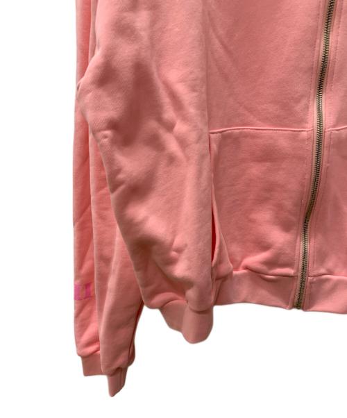 skylrk（スカイラーク）SKYLRK (スカイラーク) ジップパーカー ピンク サイズ:Sの古着・服飾アイテム