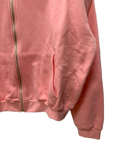 skylrk（スカイラーク）SKYLRK (スカイラーク) ジップパーカー ピンク サイズ:Sの古着・服飾アイテム