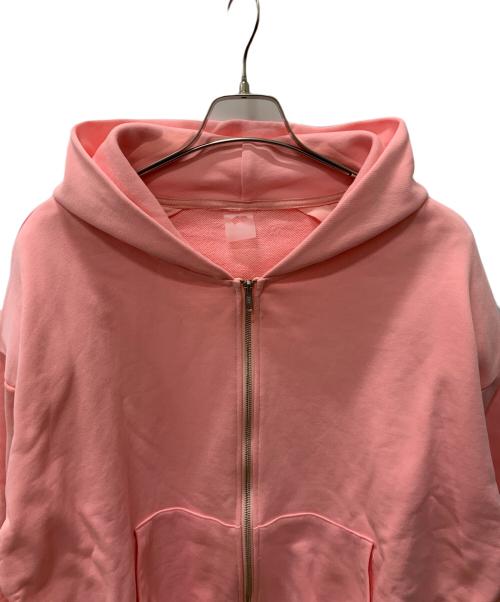 skylrk（スカイラーク）SKYLRK (スカイラーク) ジップパーカー ピンク サイズ:Sの古着・服飾アイテム