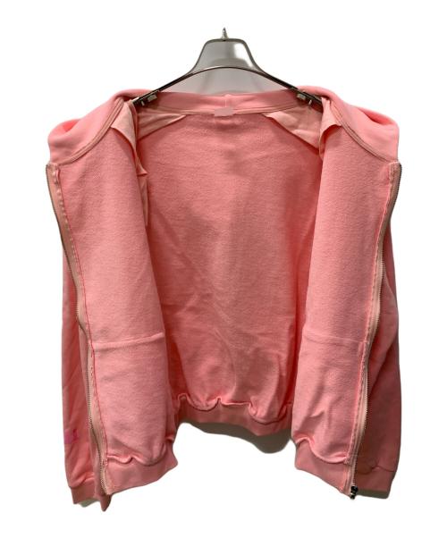 skylrk（スカイラーク）SKYLRK (スカイラーク) ジップパーカー ピンク サイズ:Sの古着・服飾アイテム