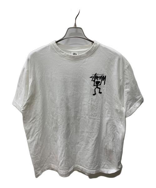 stussy（ステューシー）stussy (ステューシー) Tシャツ ホワイト サイズ:XLの古着・服飾アイテム