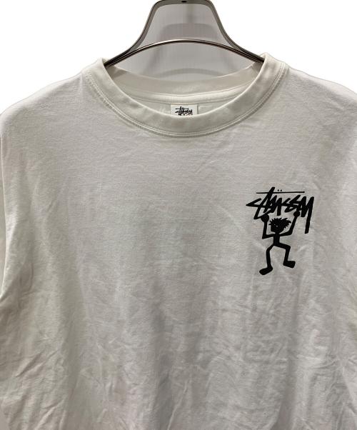 stussy（ステューシー）stussy (ステューシー) Tシャツ ホワイト サイズ:XLの古着・服飾アイテム