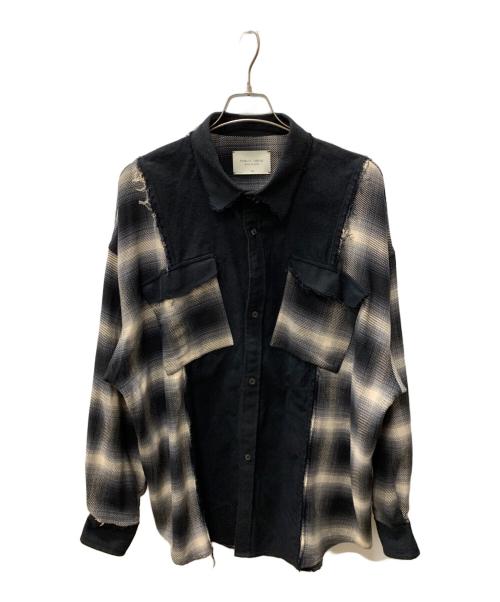 PUBLIC TOKYO（パブリックトウキョウ）PUBLIC TOKYO (パブリックトウキョウ) 長袖シャツ ブラック サイズ:2の古着・服飾アイテム